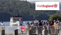 Customers awaiting the Red Cruise departure from Bowness