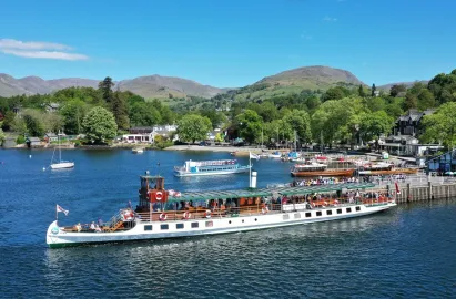 Departing Ambleside (Waterhead) on Red Cruise