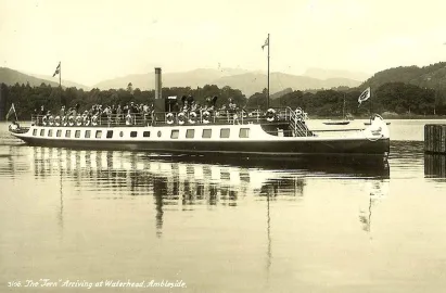Historical photo of MV Tern built in 1891