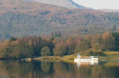 Stunning colours around Wray Castle