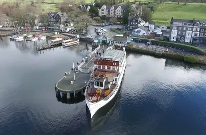 Moored at Ambleside (Waterhead) Pier