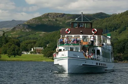 Leaving Ambleside with Brathay Hall behind