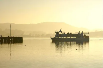 Miss Lakeland 1 coming into Waterhead