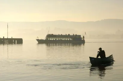 Kayak & Miss Cumbria at Waterhead