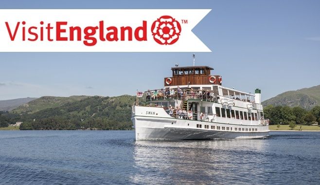Steamer MV Swan on Lake WIndermere
