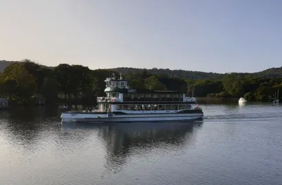 MV Swift heading past Silverholme