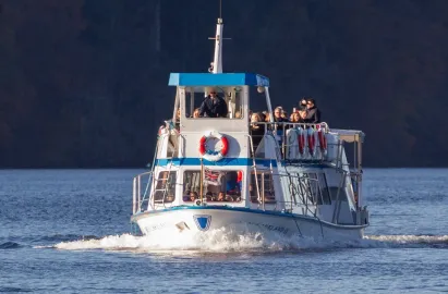 At full capacity, Lakeland II can take 156 passengers