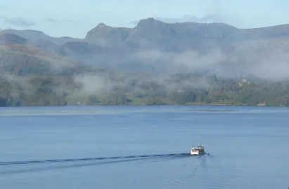Early morning mist on the Red Cruise