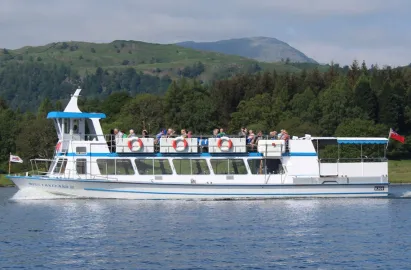 Outer decks offer amazing views