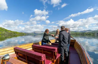 Magnificent views from the centre of Windermere.