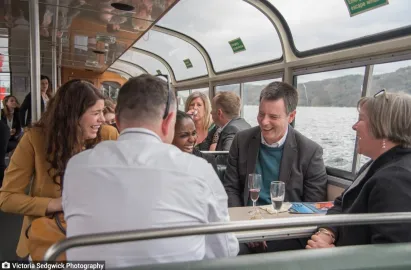 Stunning views from on board all our vessels indoor and outdoor cabins