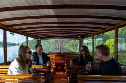 Host a meeting with a difference: our boats are great for groups large and small.