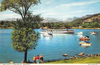 A historical postcard from Windermere