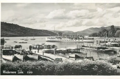 A historical postcard from Windermere