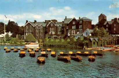 A historical postcard from Windermere