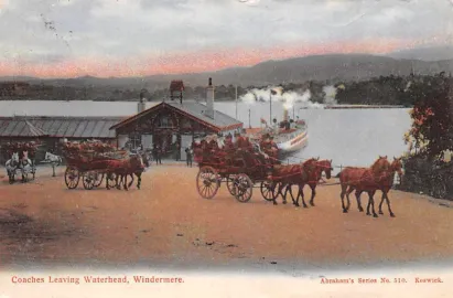 A historical postcard from Windermere