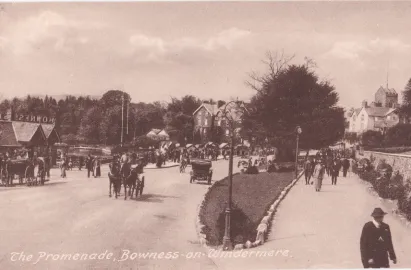 A historical postcard from Windermere