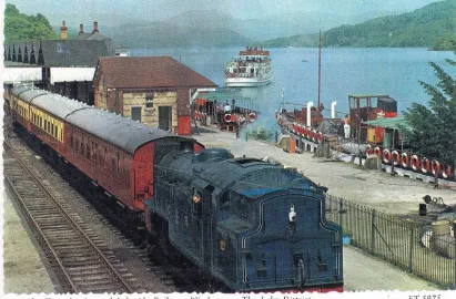 A historical postcard from Windermere