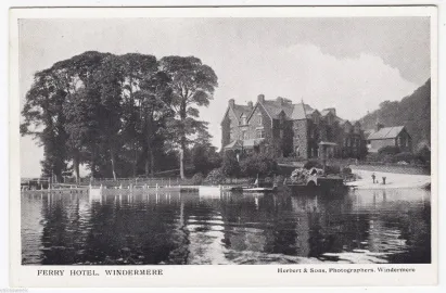 A historical postcard from Windermere