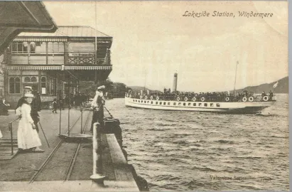 A historical postcard from Windermere