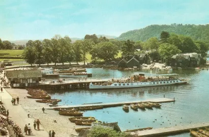 A historical postcard from Windermere