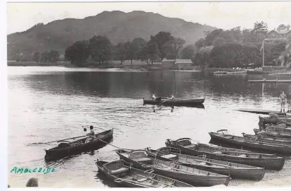 A historical postcard from Windermere