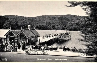 A historical postcard from Windermere