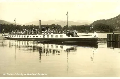 A historical postcard from Windermere