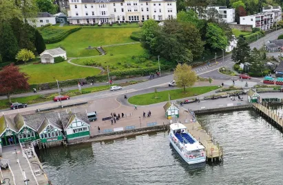 Miss Lakeland at Bowness pier