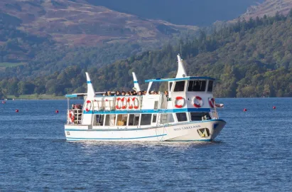 Miss Lakeland cruising towards Bowness