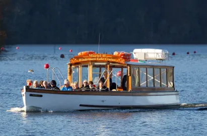 Muriel II is a common sight on this route