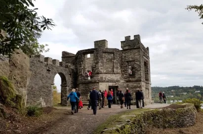 Claife Viewing Station on the hillside