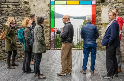 National Trust Claife Viewing Station is 10 minutes walk from our Ash Landing Jetty