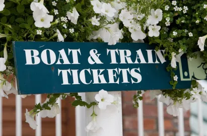 Catch steamers and steam trains from Lakeside Pier