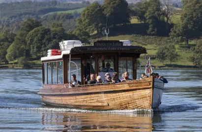 Queen of the Lake is one of our tradtional launches