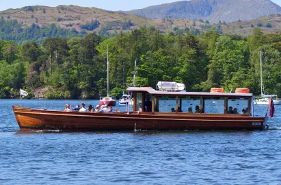 Traditional launch at Waterhead