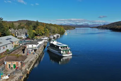 MV Swift at Lakeside