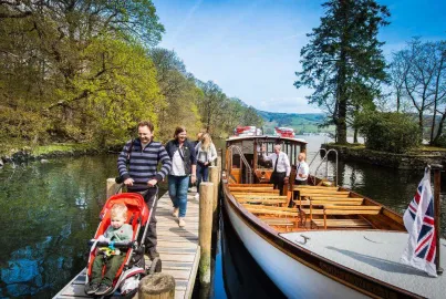 Jetty at Wray Castle
