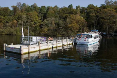 Modern launch at Brockhole