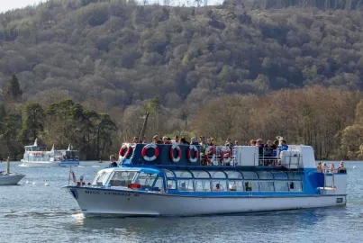 Modern Launch on Windermere