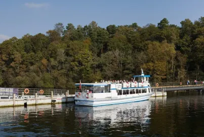 Modern launch at Brockhole