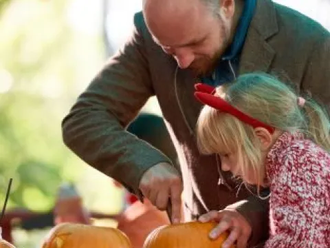 Pumpkin Carving @ Allan Bank, Grasmere