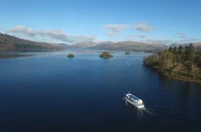 A wintery day on Windermere