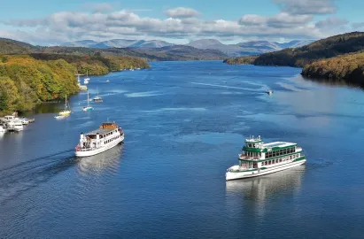 The view of Windermere from Lakeside
