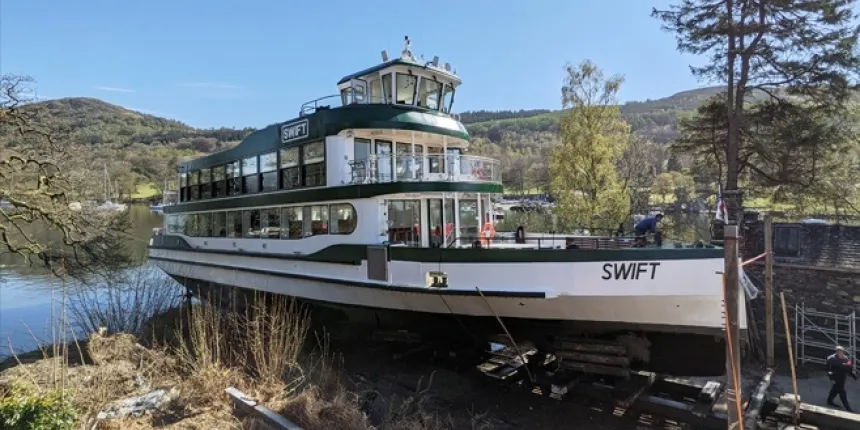 Swift on slipway news image 01 optimised