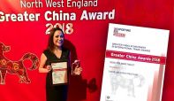 Jen Cormack, Sales Director, accepting another award.