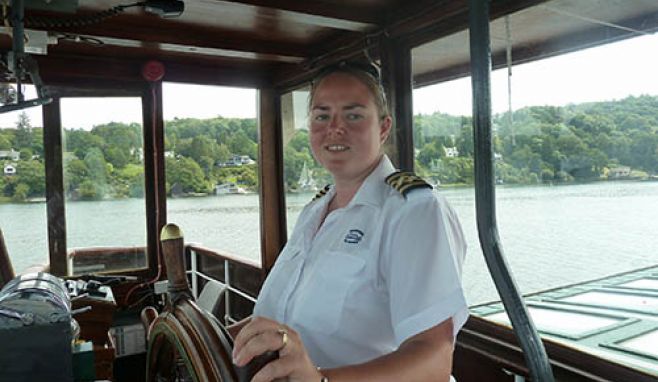 Windermere Lake Cruises appoints first ever female skipper for iconic ‘steamers’