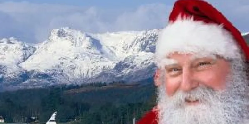 Santa And  Winter  Launch