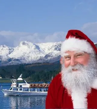 Santa And  Winter  Launch