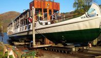 Winter makeover for iconic ‘steamer’